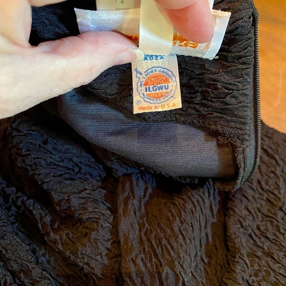 💥David Warren Drop Waist Ruffle Dress - VINTAGE💥 - Picture 11 of 13